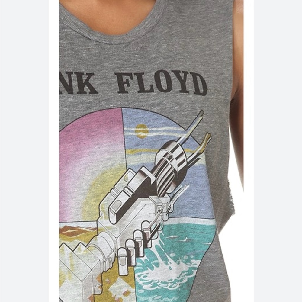 Chaser - Pink Floyd Band Tee / Tank Top - Grey Size S
